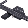 Woodworking Scribing Ruler,Marking Measuring Gauge T‑Shaped Multifunctional Carpentry Tool,T-Shaped Design