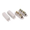 4pcs ZK 1116 Wire Connector 1000V 100A Brass Conductor 2