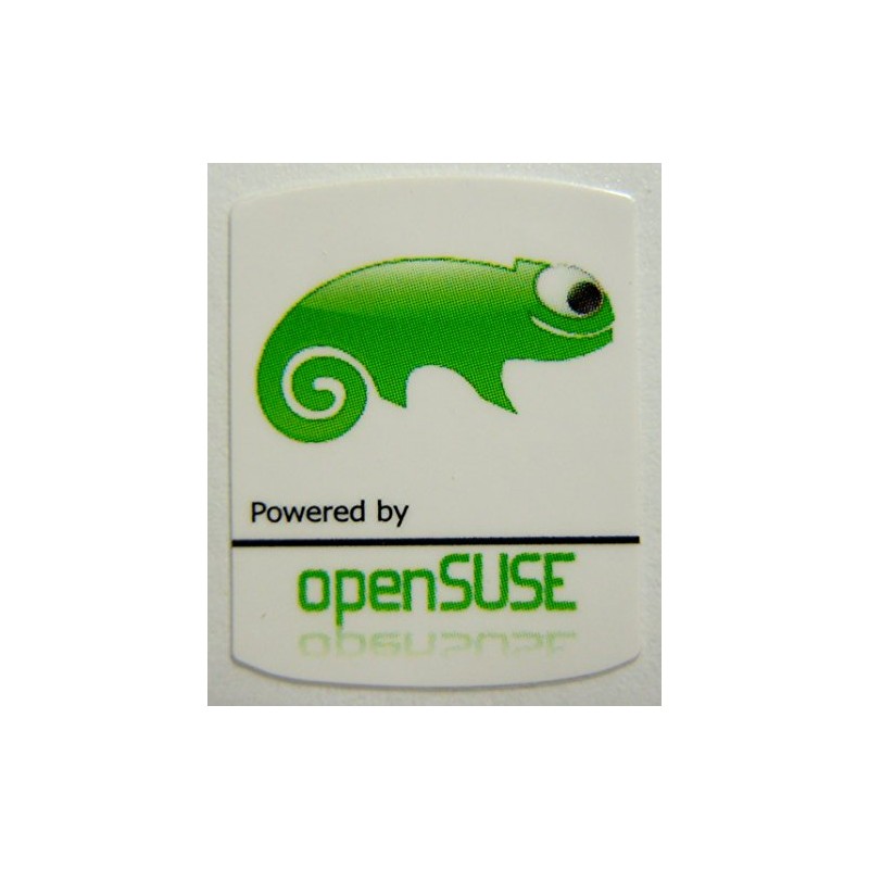 Powered by openSUSE Linux Sticker 19 x 24mm [501]