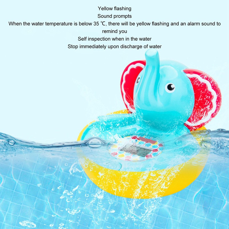 Intelligent Baby Bath Thermometer High Accuracy HD Display Automatic Water