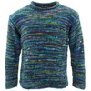 LOUDelephant Chunky Wool Knit Jumper Space Dye - SD Dark