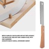 Hand Saw, 12in Wooden Handle Accurate Household Small Cut Razor