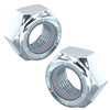 1/4-20 Nylon Insert Lock Nuts Marine Grade 316 Stainless Steel