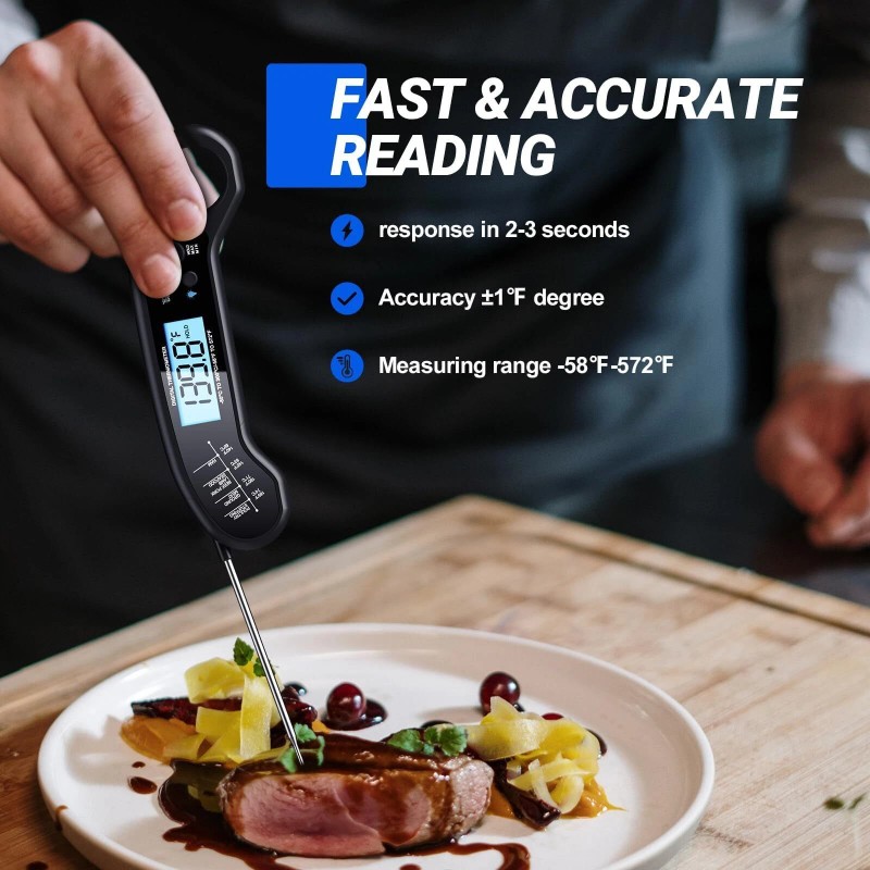 Biison Ultra Fast Digital Thermometer with Bottle Opener IP66 Waterproof