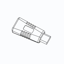 ZJKJHJY Type-C Male to Mini USB Female Adapter [5 Pack]