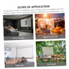 LABRIMP Projector Screen Portable Projector High Definition Made of Material