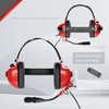 Arrowmax AHDH0032-RD-M9 Noise Cancelling Headset Compatible with Motorola APX6000 APX7000