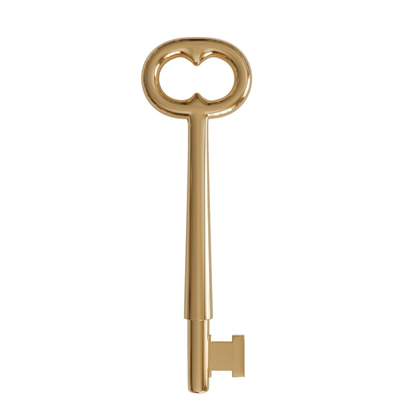KY-30 Skeleton Key with Double Notched Bit for House Doors