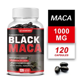 Black Maca - Men's Health, Hormone Balance, Mood Health Improvement, 1 pack, 120 tablets / 블랙 마카 - 남성 건강 호르몬 균형 기분 건강 개선, 1개, 120정