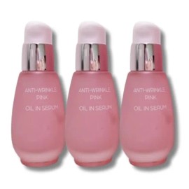 Charmzone [뷰티나라] 참존 안티 링클 핑크 오일 인 세럼 30ml 3개