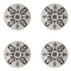 Vista Alegre Portuguese Cobblestone Bread and Butter Plate, Set of
