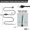 Iron Forge Cable de alimentación de repuesto de 10 pies