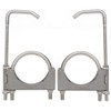 Elifecenter Heavy Duty 4 Inch Stainless Exhaust Clamp with Hanger