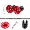 Bnineteenteam Bicycle Handlebar End Plugs, Pack of 2 Aluminium Bicycle