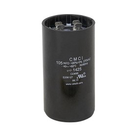 CMCI U17-1425, CD60B, 105-126 MFD, 270V, 50/60HZ, AC Motor Start Capacitor