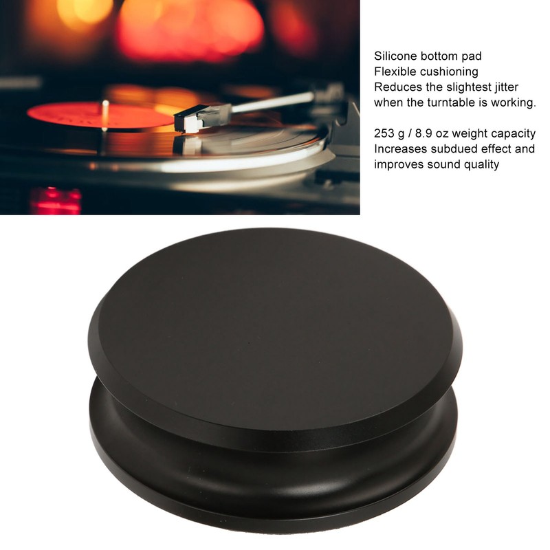 Turntable Disc Stabilizer Professional HiFi Aluminum Alloy Record Weight Stabilizer