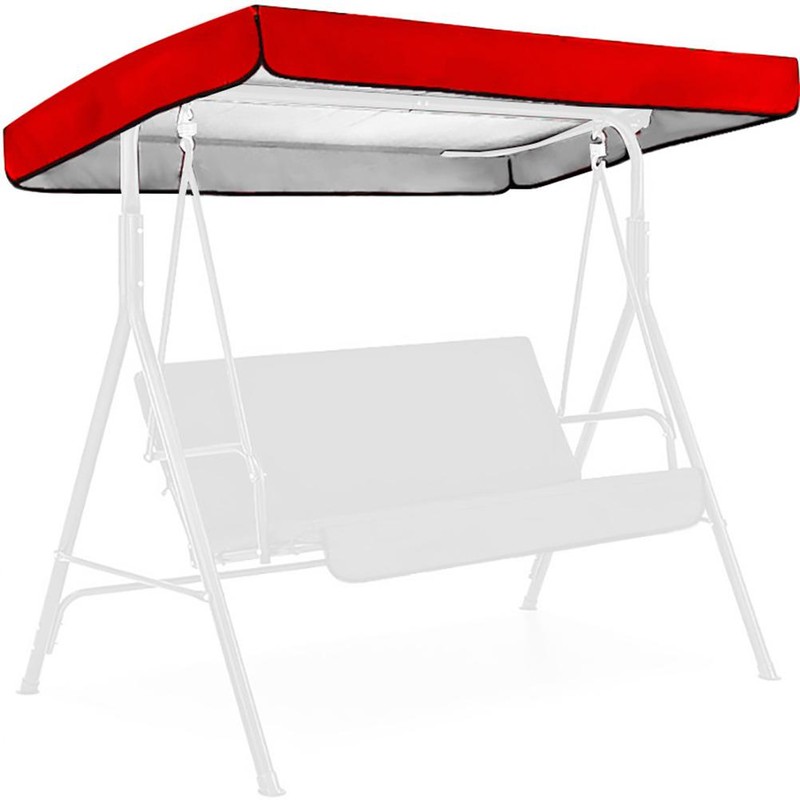 Outdoor Swing Canopy Replacement Waterproof Patio Swing Top Cover for
