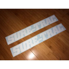 Sure-Trac Trailer Replacement 24” Stickers (set Of 2) Old Design Dump Equipment