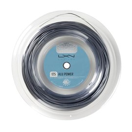 WILSON Luxilon ALU Power 125 - Cuerda de Tenis (Carrete de 100 m), Color Plateado