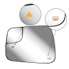 LONGLING Driver Left Side Door Mirror Glass Heated with BLIS
