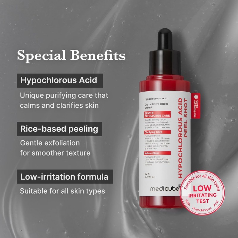 MEDICUBE [MEDICUBE]Hypochlorous Acid Rice Peel Shot 80ml