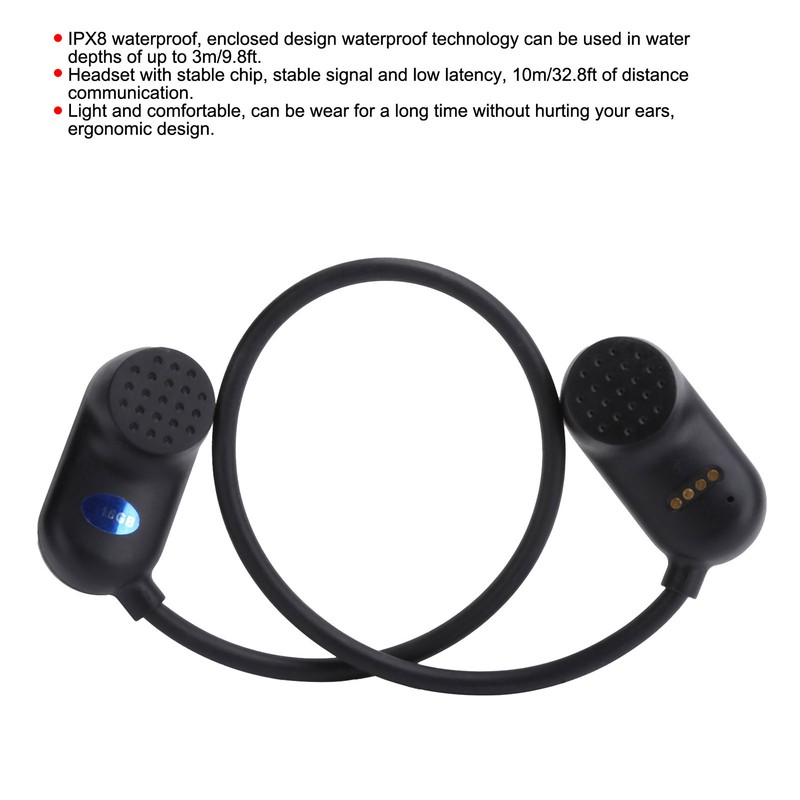 T8 16GB Wireless Bluetooth 4.2 IPX8 Waterproof Bone Conducting HiFi