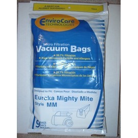 12 Eureka Mighty Mite Style MM Vacuum Bags Microfiltration with Closure