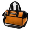 TOPXUAN Tool Bag16 Inch, Heavy Duty Waterproof Orange Tool Organizer