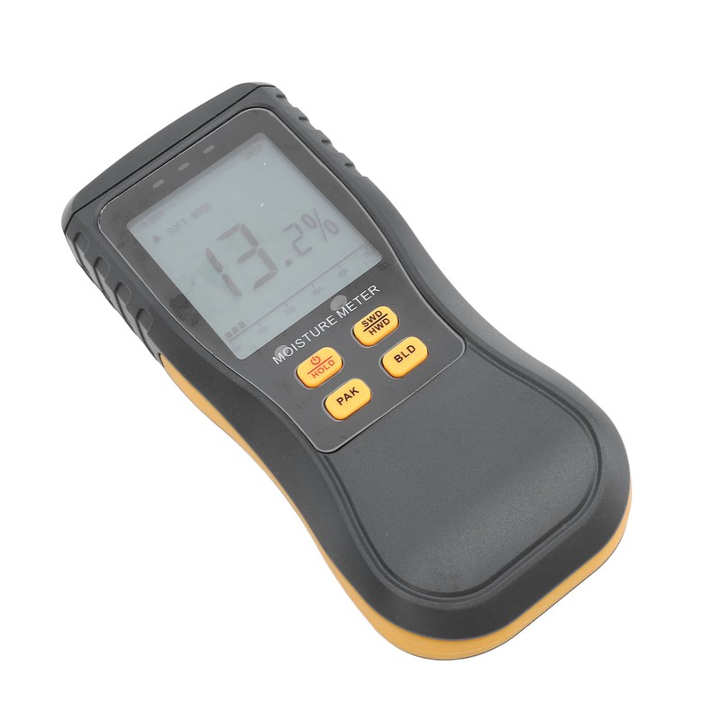 Moisture Meter Non Destructive Induction Moisture Detector for Softwood Hardwood