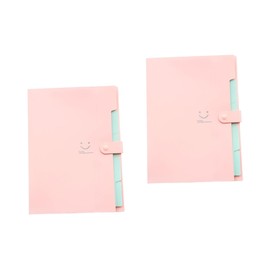 Operitacx Pack of 2 5 File Folder Organiser Acordian File Manager Sticker Organiser Submission of Products Corresponding File Organiser File Folder Book Receipt Accordion Student