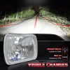 CHUSYYRAY Pair 7X6" 5x7 LED Headlights For Chevy Express 1500