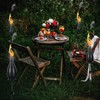 DIKAIDA Metal Citronella Torches, 6 Pack Torches Garden for Outside
