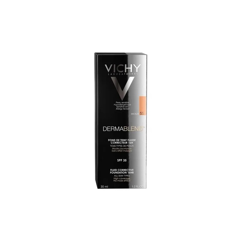 Base De Maquillaje Vichy Dermablend Tono Bronze 55 30ml