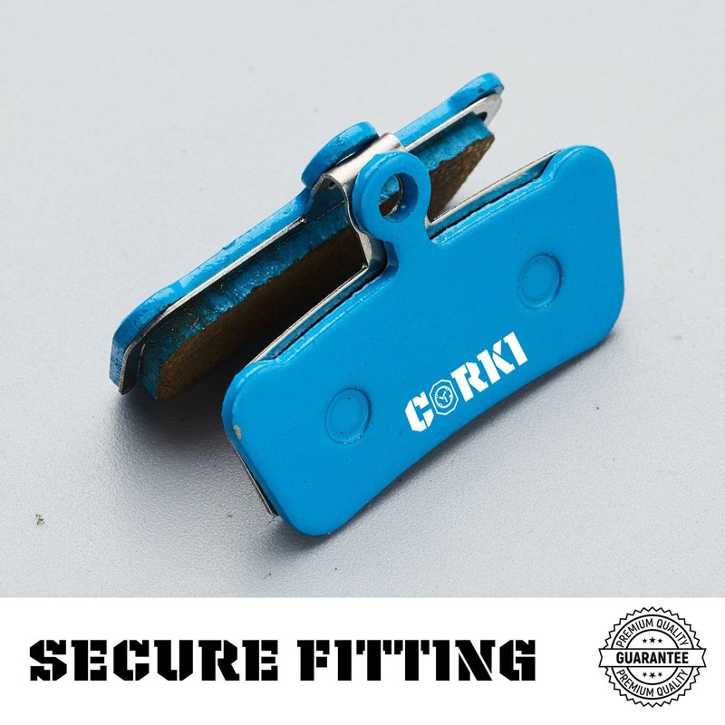 2 Pairs Multi-Metallic Bicycle Disc Brake Pads for Sram Guide