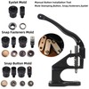 WUTA Hand Press Button Installation Machine Manual Press Grommet Eyelet