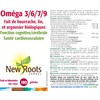 New Roots Herbal - Omega 3/6/7/9-180 softgels - Essential Fatty