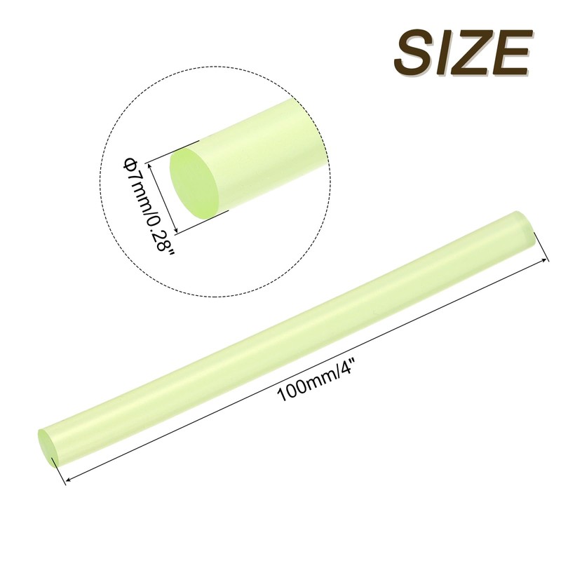 sourcing map 30pcs Mini Hot Glue Sticks for Mini Glue