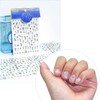 5D Embossed Nail Stickers for Nail Art - Self-Adhesive Floral