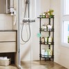 HapiRm Standing Corner Shower Caddy - 4 Tier Shower Organizer
