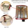 XINGYUEXUAN Pasta Maker with 2mm & 4mm Cutters, Manual Noodle