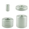 Pack of 25 Aluminium Spacer Sleeves for M6, Inner Diameter: