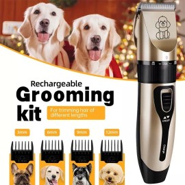 Unbranded Pet Dog Cat Clippers Grooming Hair Trimmer Groomer Shaver Razor Quiet Clipper - FOR MAN
