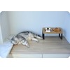 AYADA Elevated Cat Bowls, Height Adjustable Raised with Stand Lifted