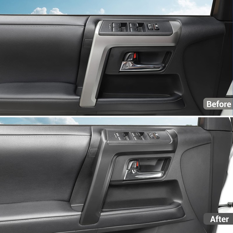 Hoolcar Interior Inner Door Handle Cover Trim Accessories Compatible with
