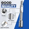 Dolenor Ground Rod Driver SDS-Hex Demolition Jack Hammer,Hammer Drill Rod