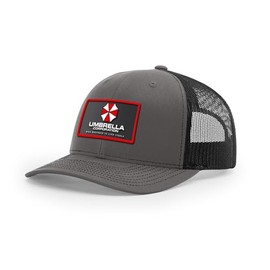 Generic Umbrella Corporation, 112 Snapback Hat (Charcoal/Black)