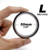 Aluminum Non-Welded Dot Rings, Metal Rings, Men's Exercise Workout Accessory