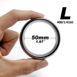 Aluminum Non-Welded Dot Rings, Metal Rings, Men's Exercise Workout Accessory (USF45) (50)