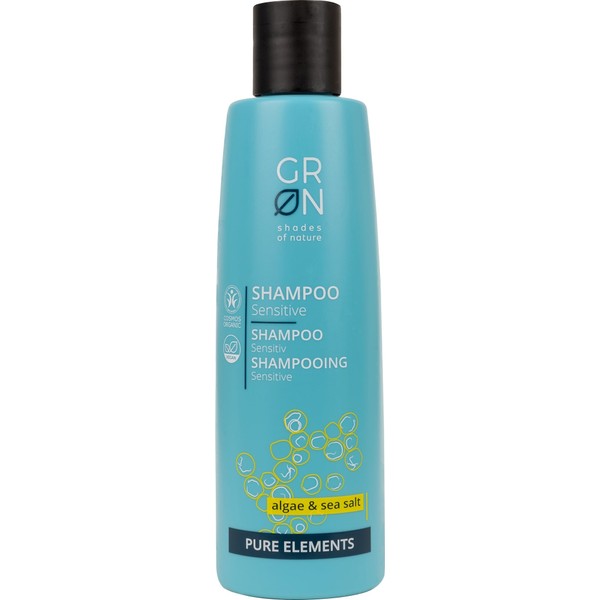 GRN [GREEN] Sensitive Shampoo Algae & Sea Salt, 250 ml