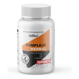 Supervits Suplemento Cápsula Complejo Herbal Bionica 100 Capsulas Sabor
